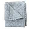 Couverture pointelle grise