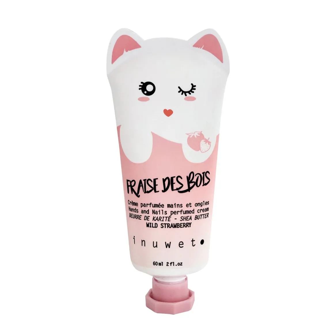 Crème pour les mains fraise des bois