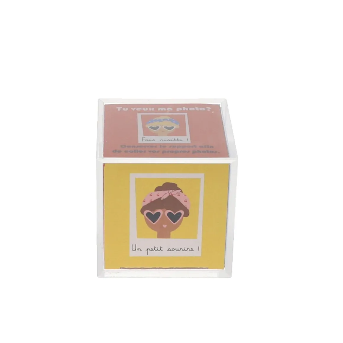 Cube photo transparent