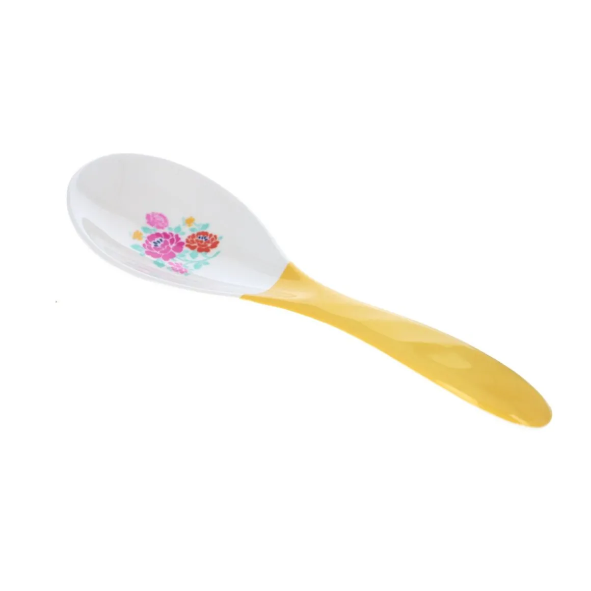 Cuillère à riz fleurs jaunes Datcha
