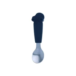 Cuillère avec manche voiture silicone bleu marine