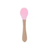 Cuillère silicone rose bonbon