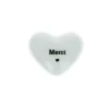Cœur en céramique "Merci"