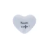 Cœur en céramique nounou d'enfer