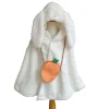 Déguisement cape Lapin et sac carotte