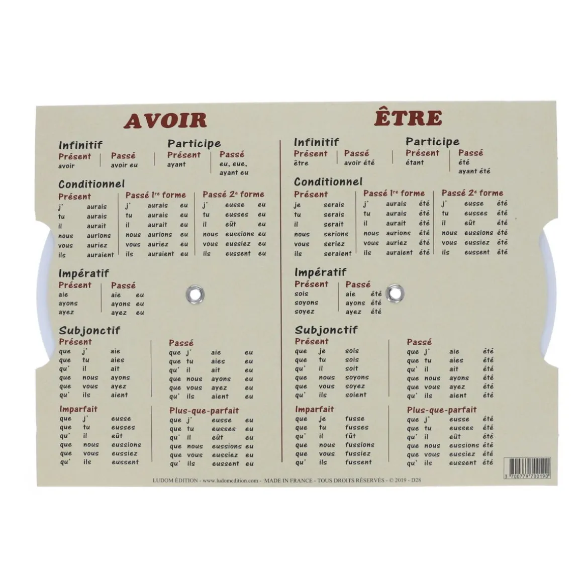 Disque des auxiliaires