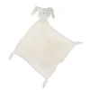 Doudou lapin éponge blanc écru