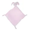 Doudou lapin éponge rose clair