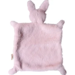 Doudou lapin rose tout doux