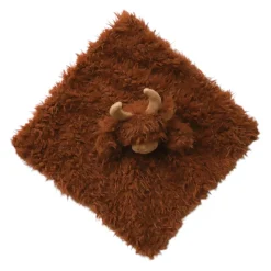 Doudou plat vache - Bébé Highland