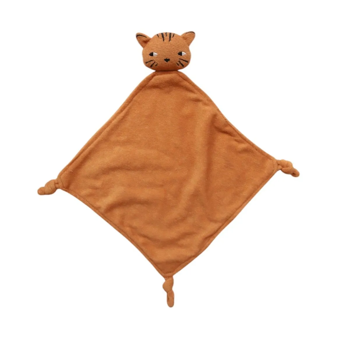 Doudou tigre éponge marron -Tigre du Bengale