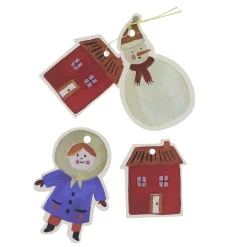 Etiquettes cadeaux de Noël