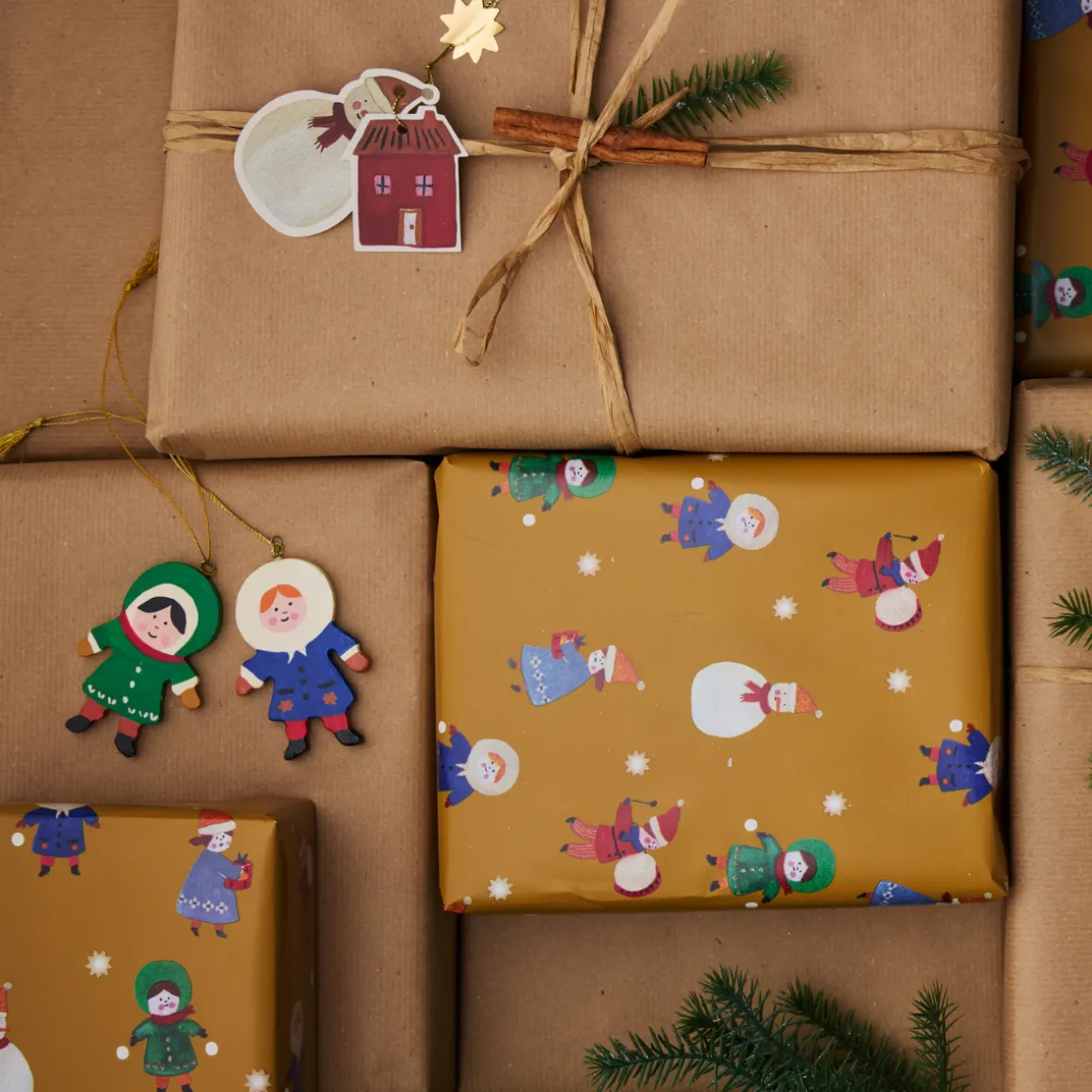 Etiquettes cadeaux de Noël