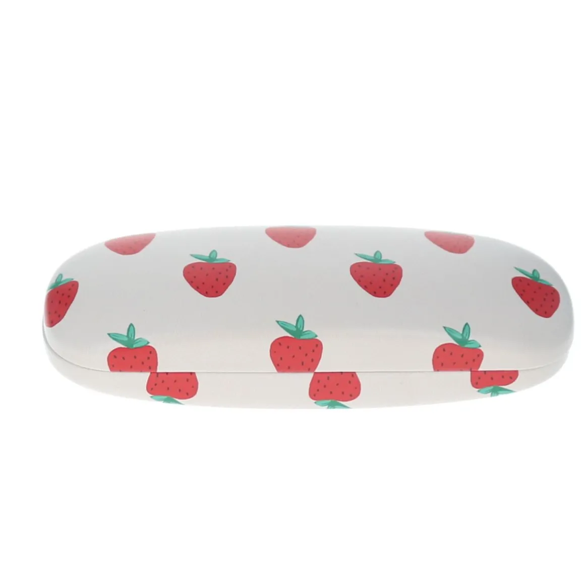 Etui à lunettes fraise