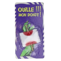 Faux clou farceur sang
