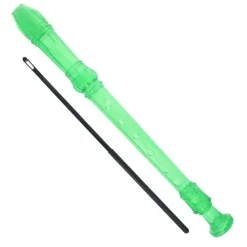 Flûte à bec à paillettes verte