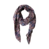 Foulard block print bleu - Mariage Indien
