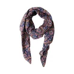 Foulard block print bleu - Mariage Indien