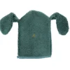Gant de toilette lapin vert