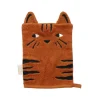 Gant de toilette éponge tigre - Tigre du Bengale