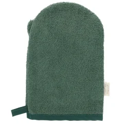 Gant de toilette éponge vert - Doux comme un agneau