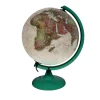 Globe terrestre lumineux vert