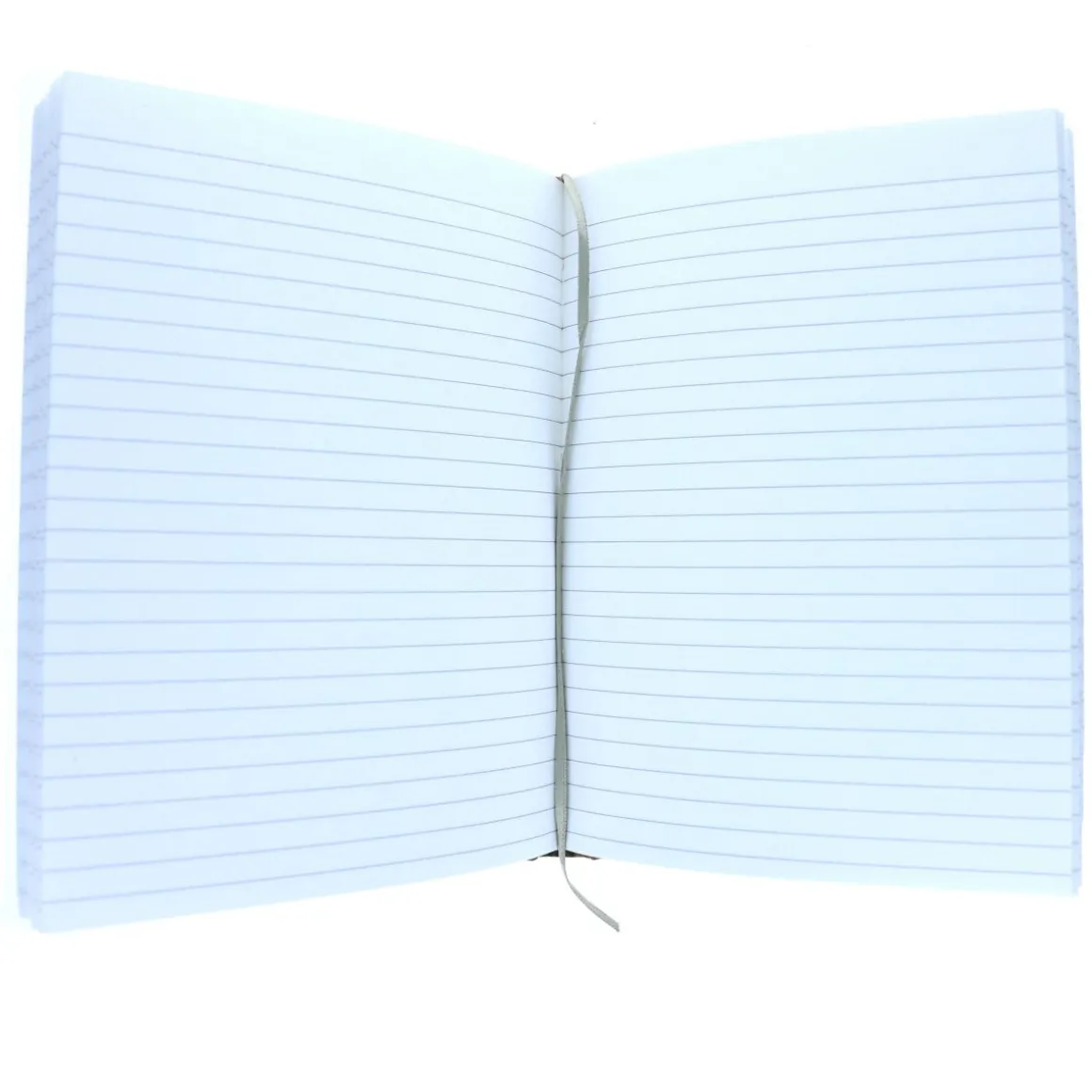 Grand carnet de notes fleuri marron block print - Delhi d'antan