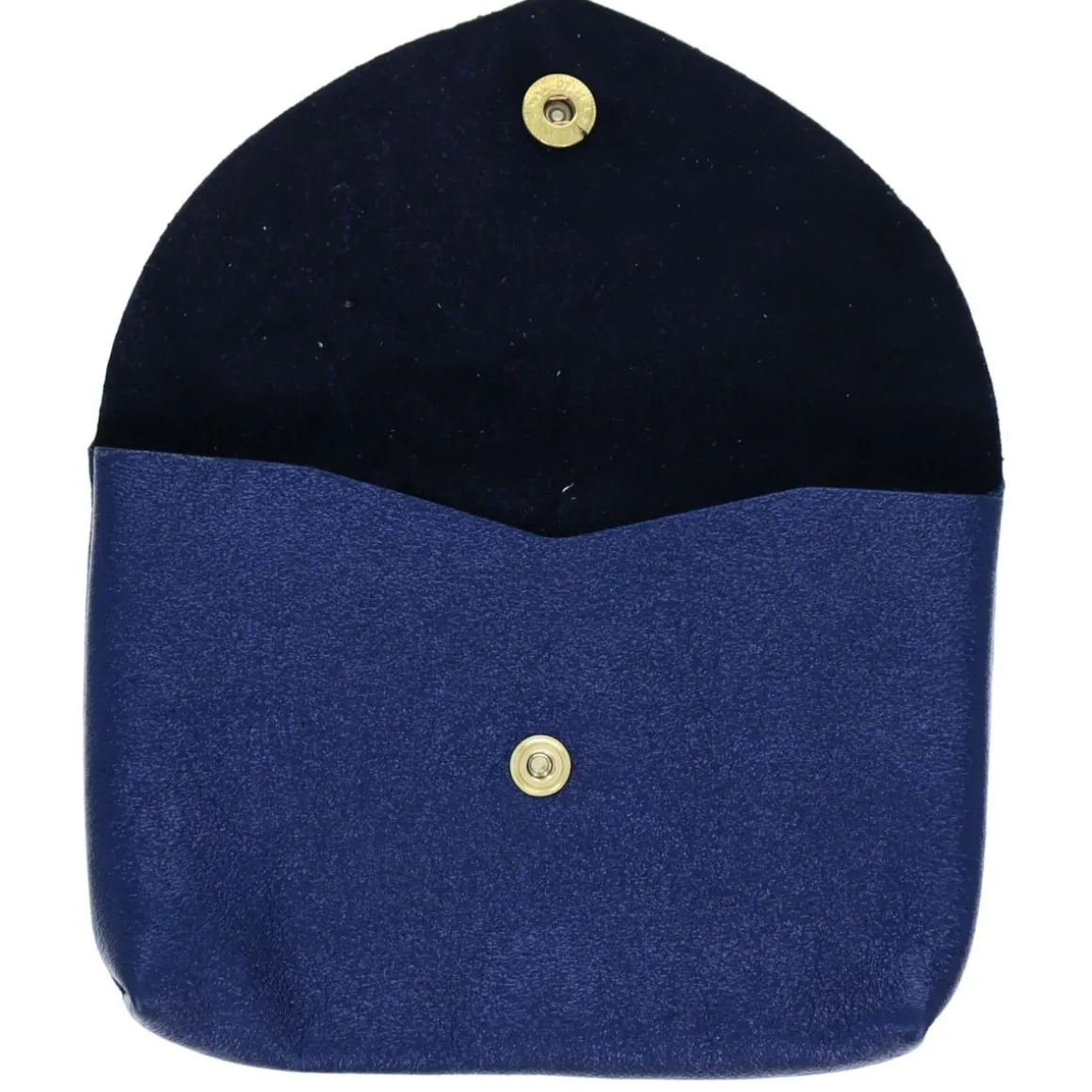 Grand porte-monnaie enveloppe bleu marine