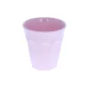 Grand verre en mélamine rose