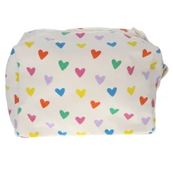 Grande trousse de toilette multicœurs