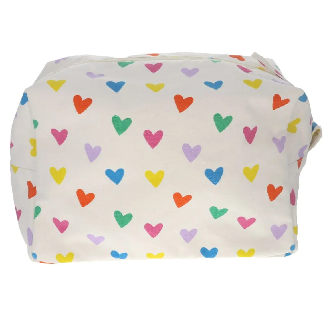 Grande trousse de toilette multicœurs