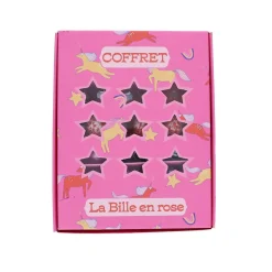Jeu de billes coffret La Bille en rose