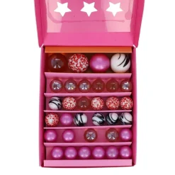 Jeu de billes coffret La Bille en rose