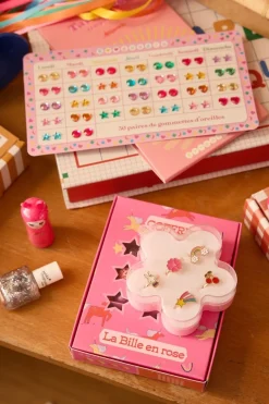 Jeu de billes coffret La Bille en rose
