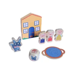 Jeu des 3 petits cochons