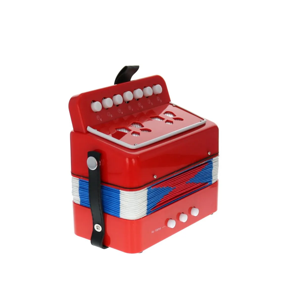 Jouet accordéon enfant rouge