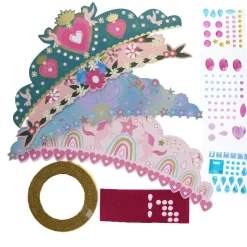 Kit 4 couronnes à customiser Do It Yourself