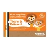 Kit de maquillage 3 couleurs Tigre et Renard