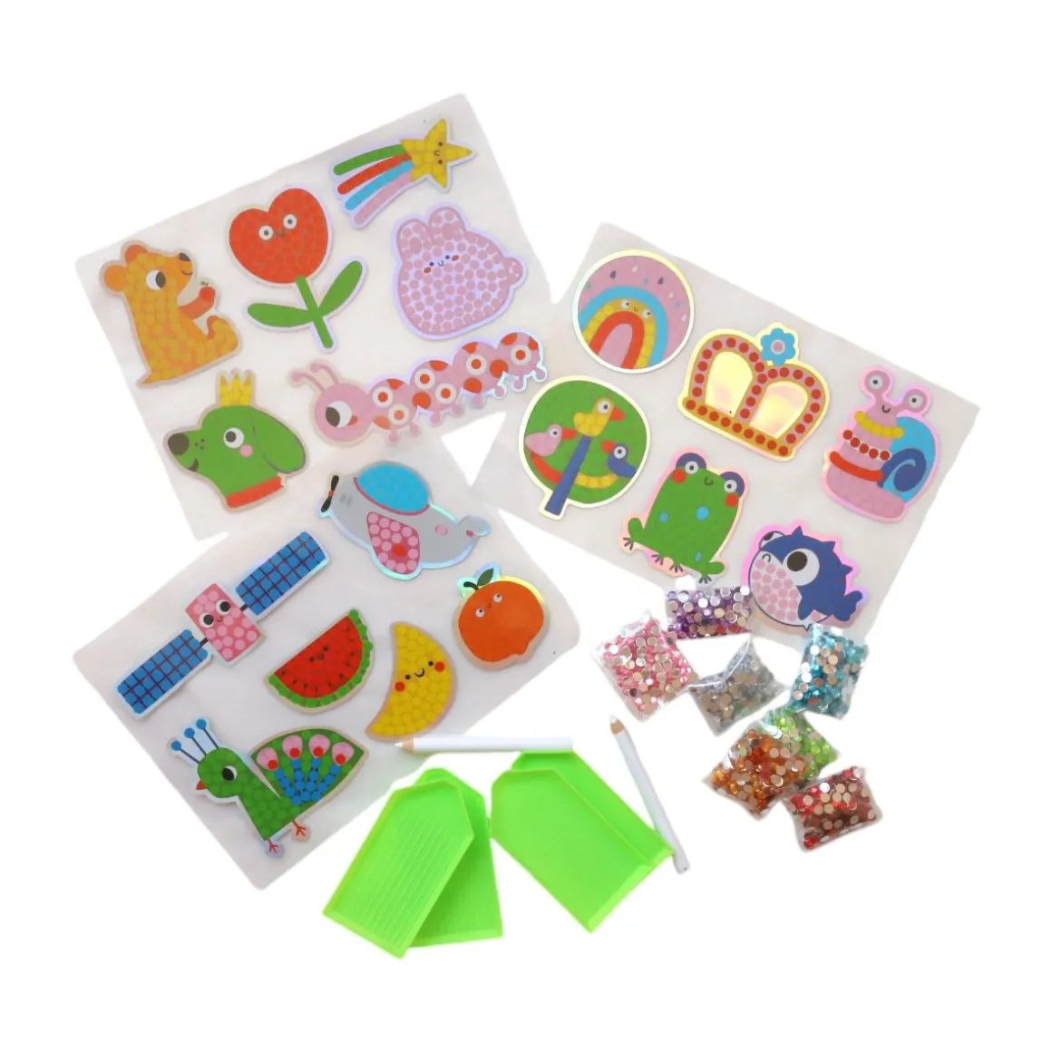 Kit diamants et stickers à customiser