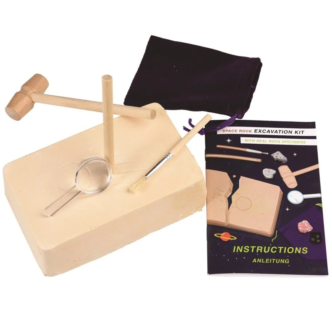 Kit excavation "space rock"