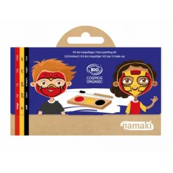 Kit maquillage 3 couleurs Ninja et Super-héros Cosmos organic