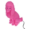 Lampe caniche rose
