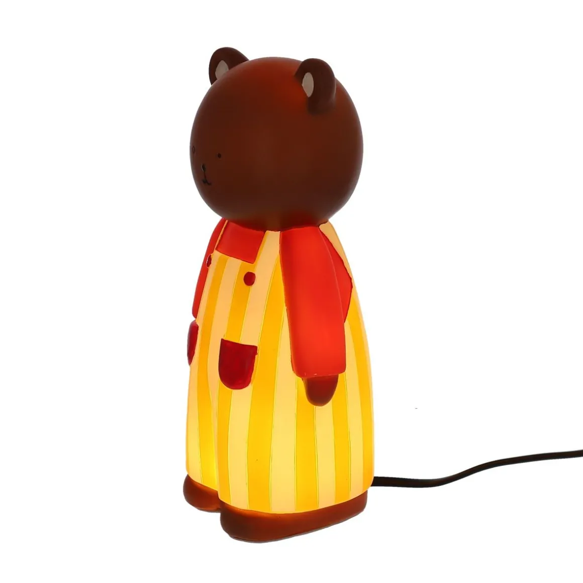 Lampe enfant ours rouge - Petit déj