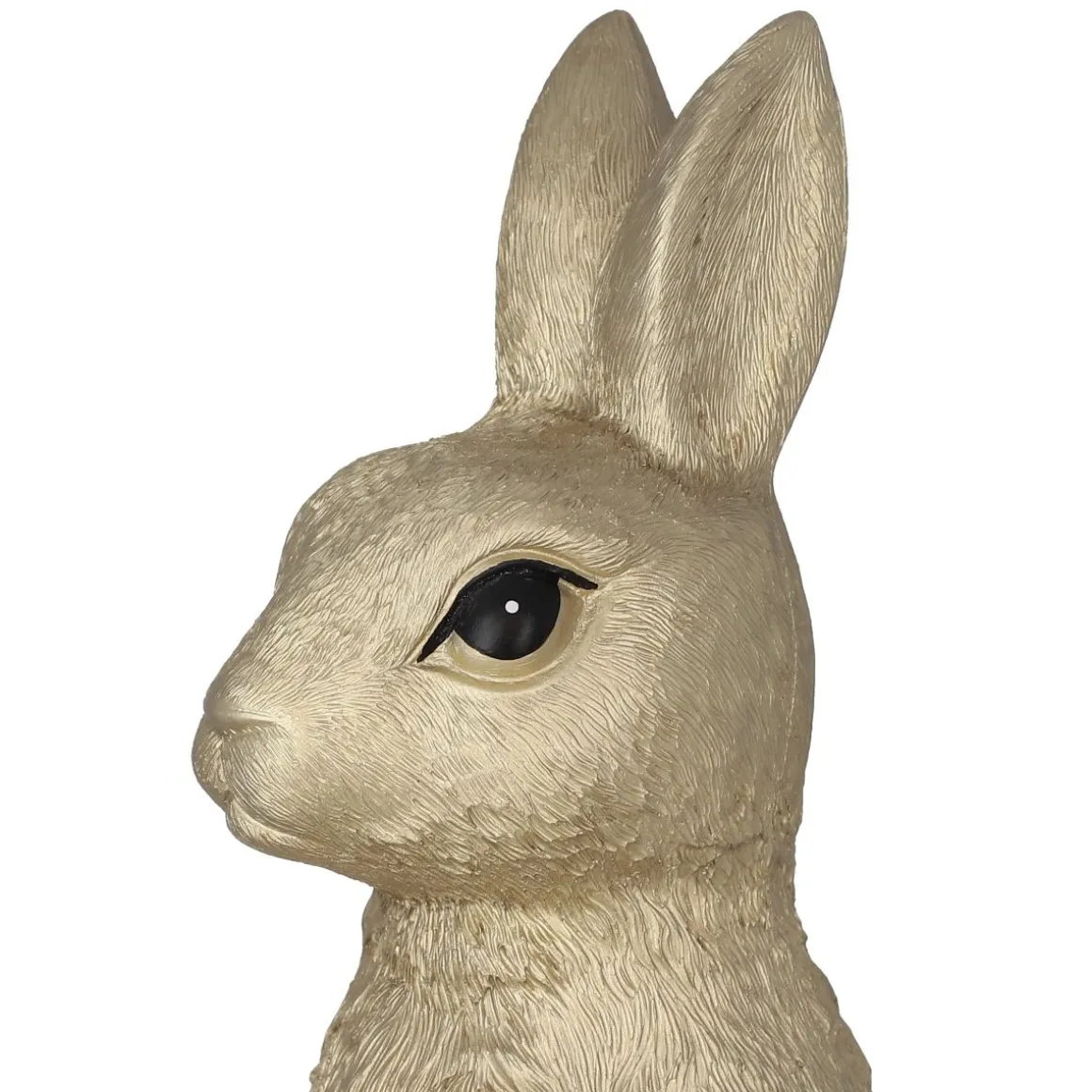 Lampe lapin dorée