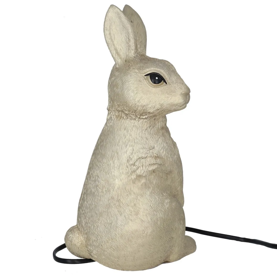 Lampe lapin dorée