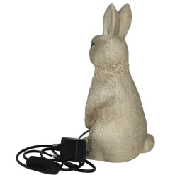 Lampe lapin dorée