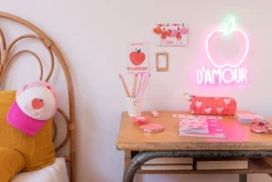 Lampe néon LED Pomme d'amour