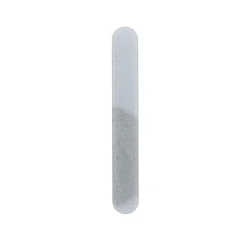 Lime à ongles en verre argent