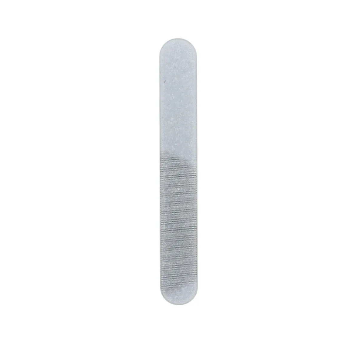 Lime à ongles en verre argent