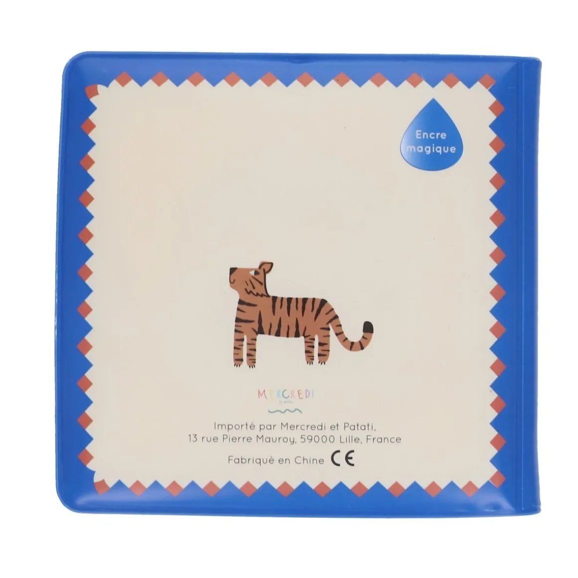 Livre de bain magique Nino - Tigre du Bengale